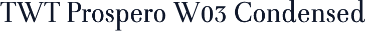 TWT Prospero W03 Condensed