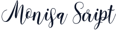 Monisa Script