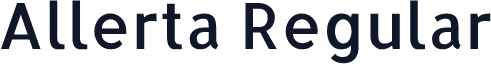 Allerta Regular