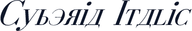 Cyberia Italic