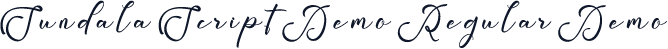 Sundala Script Demo Regular Demo