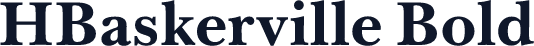 HBaskerville Bold