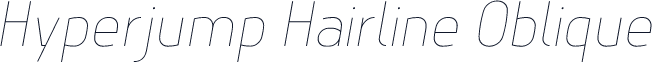 Hyperjump Hairline Oblique