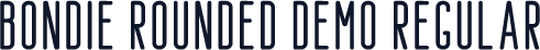 Bondie Rounded Demo Regular