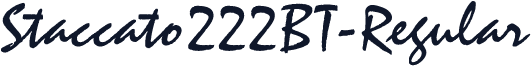 Staccato222BT-Regular