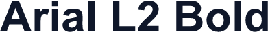 Arial L2 Bold