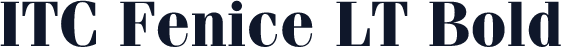 ITC Fenice LT Bold
