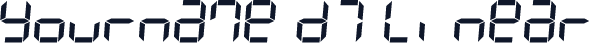 Yourname D7 Linear