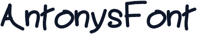 AntonysFont