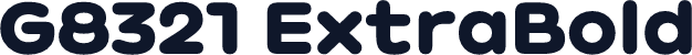 G8321 ExtraBold