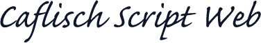 Caflisch Script Web