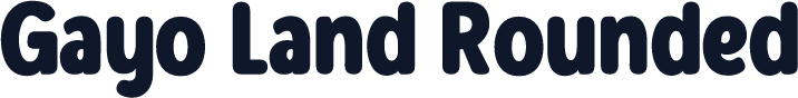Gayo Land Rounded