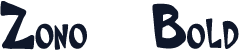 Zono  Bold
