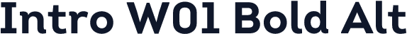 Intro W01 Bold Alt
