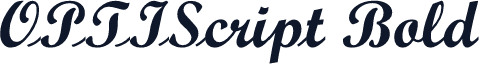 OPTIScript Bold