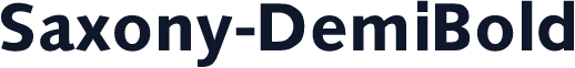 Saxony-DemiBold