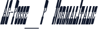 AG-Posse_P NormalItalic