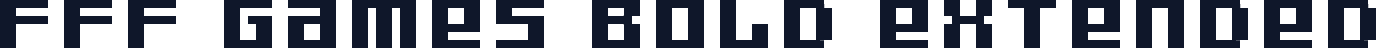 FFF Games Bold Extended
