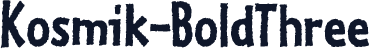 Kosmik-BoldThree