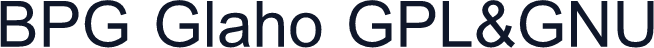 BPG Glaho GPL&GNU