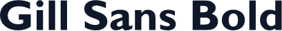 Gill Sans Bold