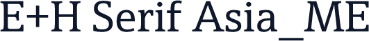 E+H Serif Asia_ME