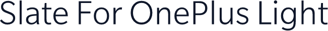 Slate For OnePlus Light