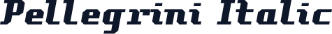 Pellegrini Italic