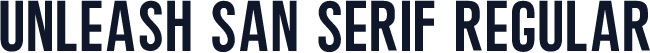 Unleash San Serif Regular