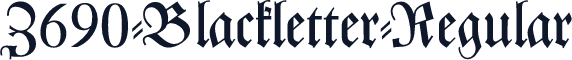 Z690-Blackletter-Regular