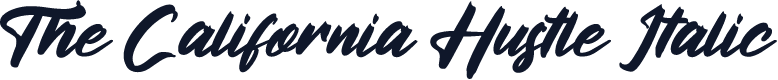 The California Hustle Italic