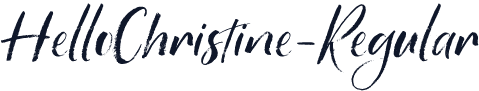HelloChristine-Regular