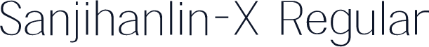 Sanjihanlin-X Regular