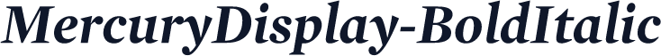 MercuryDisplay-BoldItalic