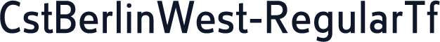 CstBerlinWest-RegularTf
