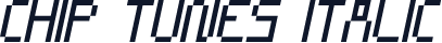 CHIP TUNES Italic