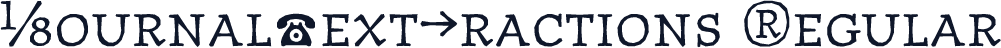 JournalTextFractions Regular