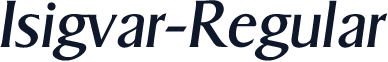 Isigvar-Regular