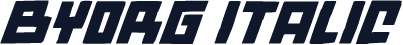Byorg Italic