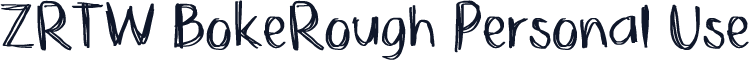 ZRTW BokeRough Personal Use