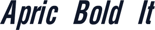 Apric Bold It