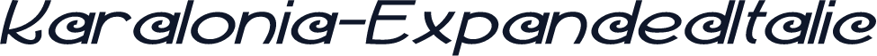 Karalonia-ExpandedItalic