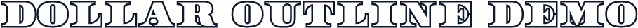 Dollar Outline DEMO