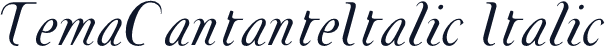 TemaCantanteItalic Italic