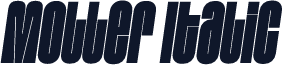 Moller Italic