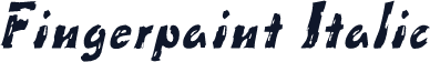 Fingerpaint Italic