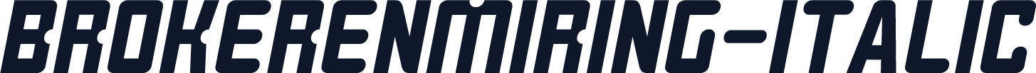 BrokerenMiring-Italic