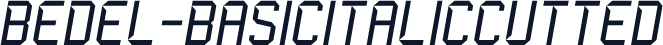 Bedel-BasicItalicCutted
