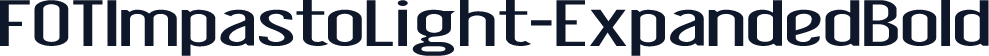 FOTImpastoLight-ExpandedBold
