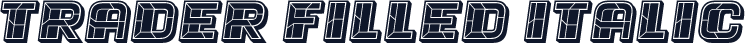Trader Filled Italic